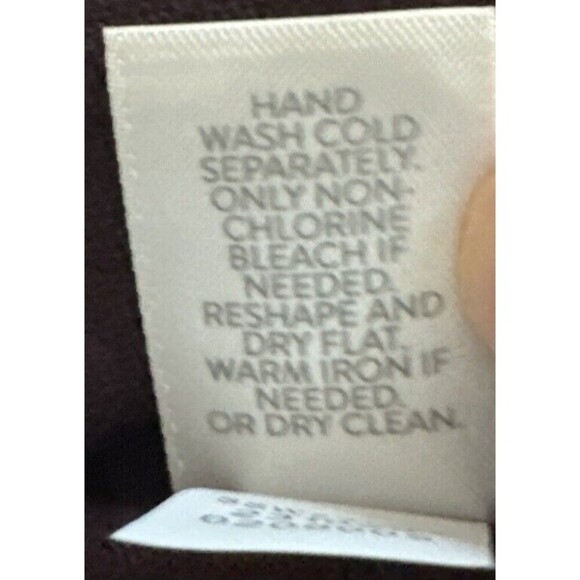 J. Jill Deep PURPLE Button Front Long Knit Cardigan Pockets Cotton Rayon M Tall - Picture 7 of 9